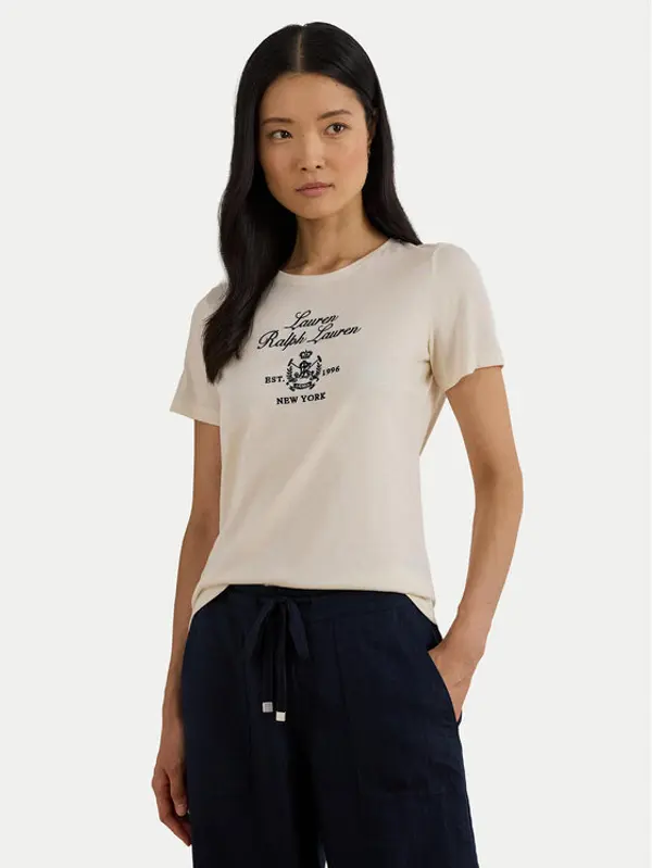 Lauren Ralph Lauren LAUREN RALPH LAUREN T-shirt 200P03725002 Bež Relaxed Fit