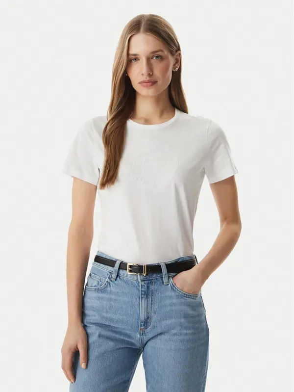 Lauren Ralph Lauren LAUREN RALPH LAUREN T-shirt 200P09106004 Bijela Relaxed Fit