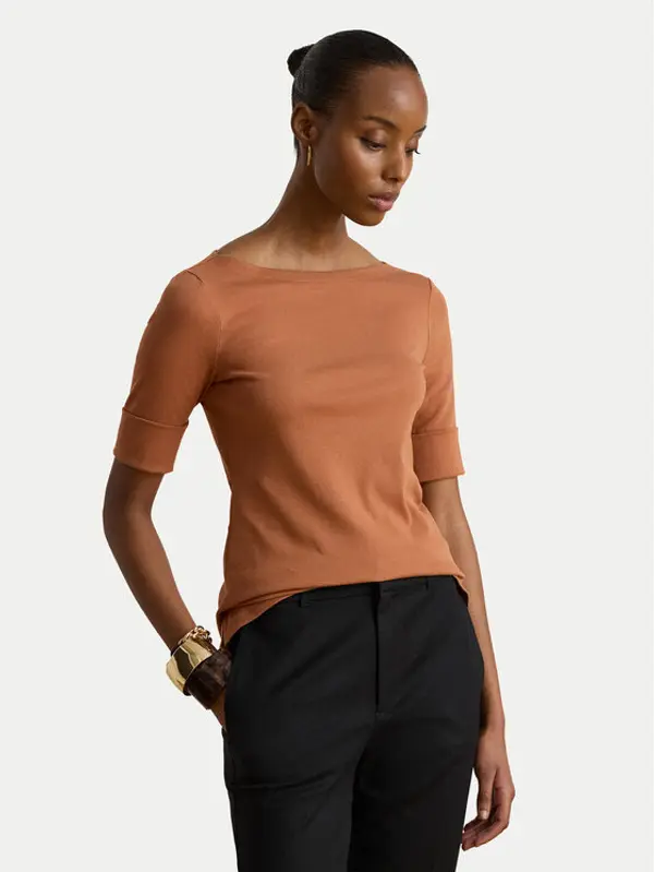 Lauren Ralph Lauren LAUREN RALPH LAUREN T-shirt Judy 200654963505 Narančasta Regular Fit