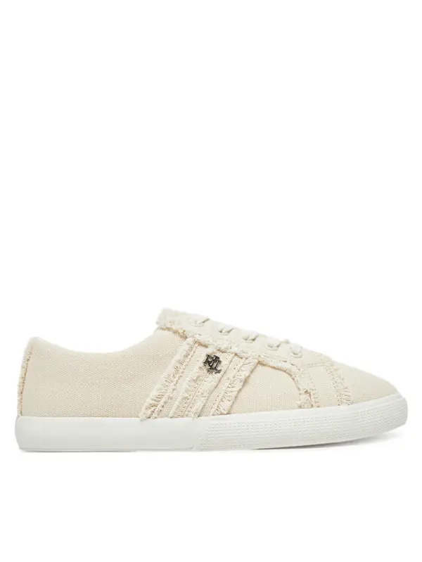 Lauren Ralph Lauren LAUREN RALPH LAUREN Tenisice Janson Fray 802967040001 Écru