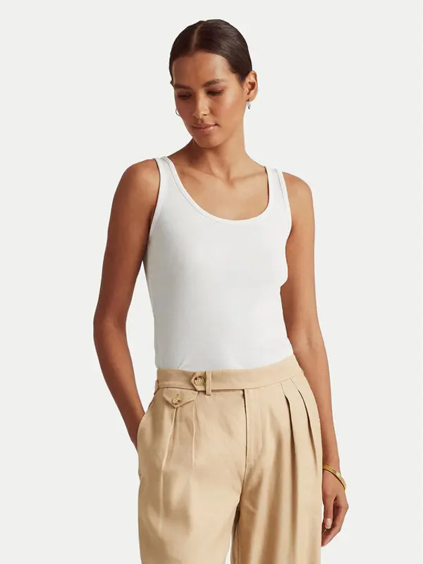 Lauren Ralph Lauren LAUREN RALPH LAUREN Top 200704777004 Bijela Slim Fit