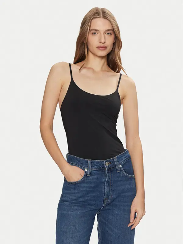 Lauren Ralph Lauren LAUREN RALPH LAUREN Top 4L0186 Crna Slim Fit