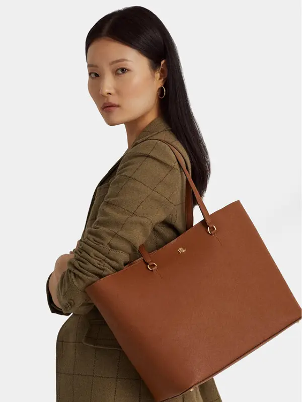 Lauren Ralph Lauren Lauren Ralph Lauren Torbica 431911655002 Smeđa