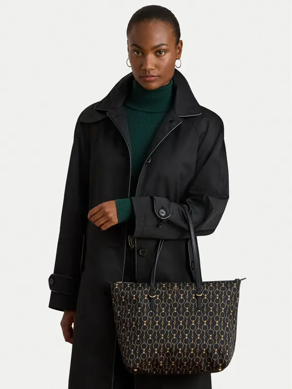 Lauren Ralph Lauren LAUREN RALPH LAUREN Torbica 431916737040 Crna
