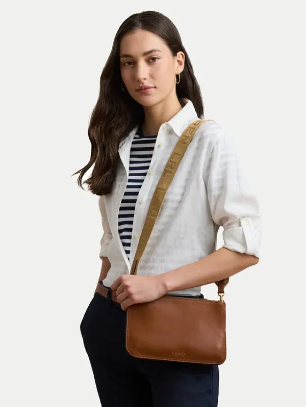 Lauren Ralph Lauren LAUREN RALPH LAUREN Torbica 431970155002 Smeđa