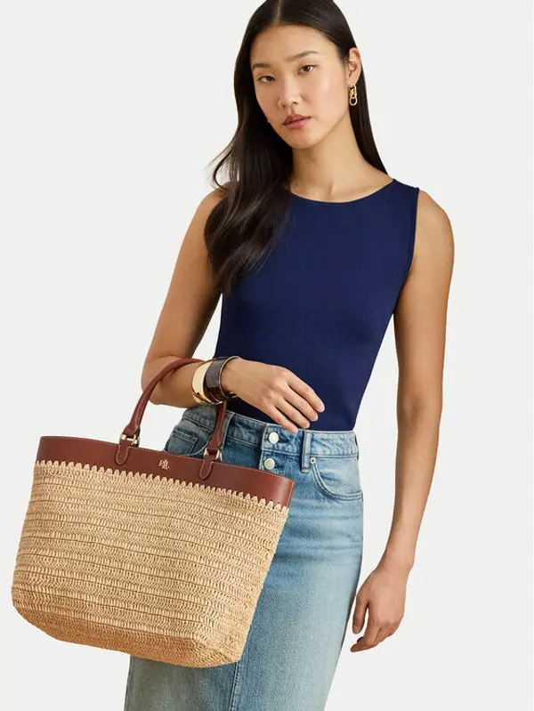 Lauren Ralph Lauren LAUREN RALPH LAUREN Torbica 431982183001 Smeđa