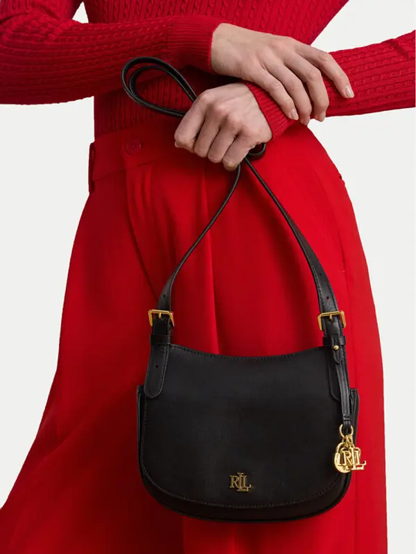 Lauren Ralph Lauren LAUREN RALPH LAUREN Torbica 431P06070002 Crna
