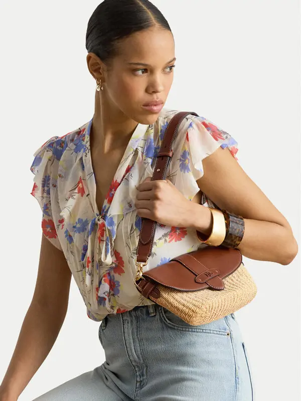 Lauren Ralph Lauren LAUREN RALPH LAUREN Torbica 431P10158001 Smeđa