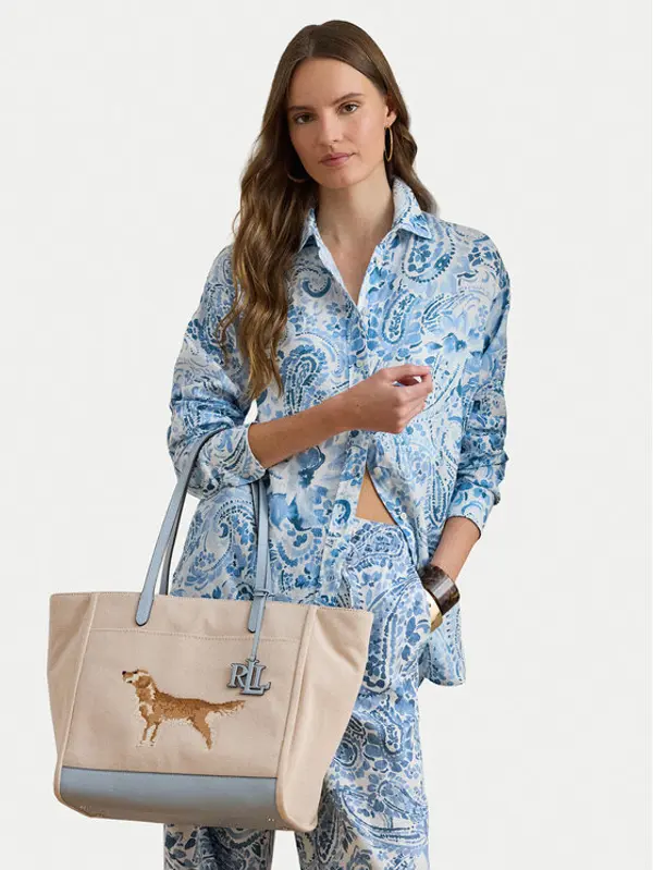 Lauren Ralph Lauren LAUREN RALPH LAUREN Torbica 431P13256002 Bež