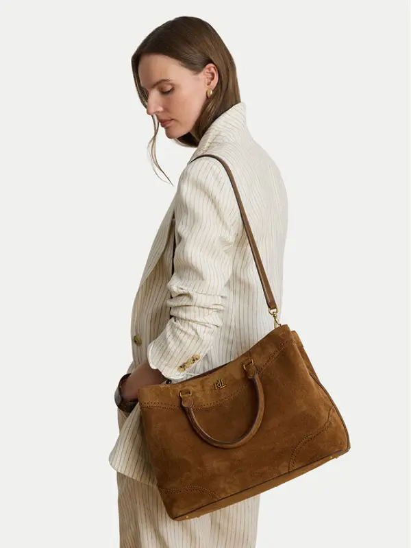 Lauren Ralph Lauren LAUREN RALPH LAUREN Torbica 431P15645001 Smeđa