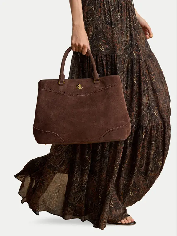 Lauren Ralph Lauren LAUREN RALPH LAUREN Torbica 431P15645002 Smeđa