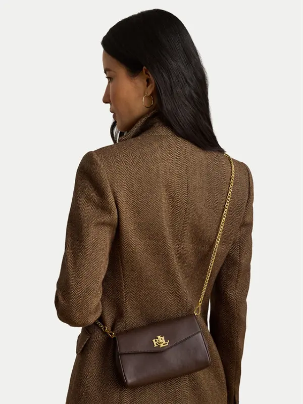 Lauren Ralph Lauren LAUREN RALPH LAUREN Torbica 432P11743006 Tamno smeđa