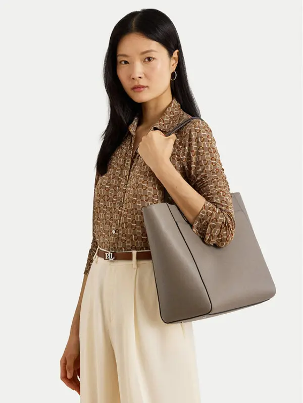 Lauren Ralph Lauren LAUREN RALPH LAUREN Torbica Large Cameryn 431960183009 Smeđa