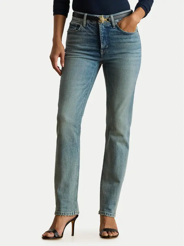 Lauren Ralph Lauren LAUREN RALPH LAUREN Traperice 200P03646001 Plava Straight Fit