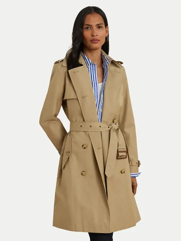Lauren Ralph Lauren LAUREN RALPH LAUREN Trench 297967122002 Bež Regular Fit