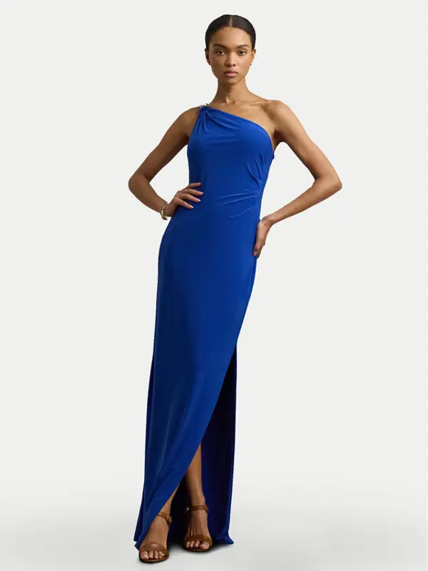Lauren Ralph Lauren LAUREN RALPH LAUREN Večernja haljina 253751483032 Plava Slim Fit