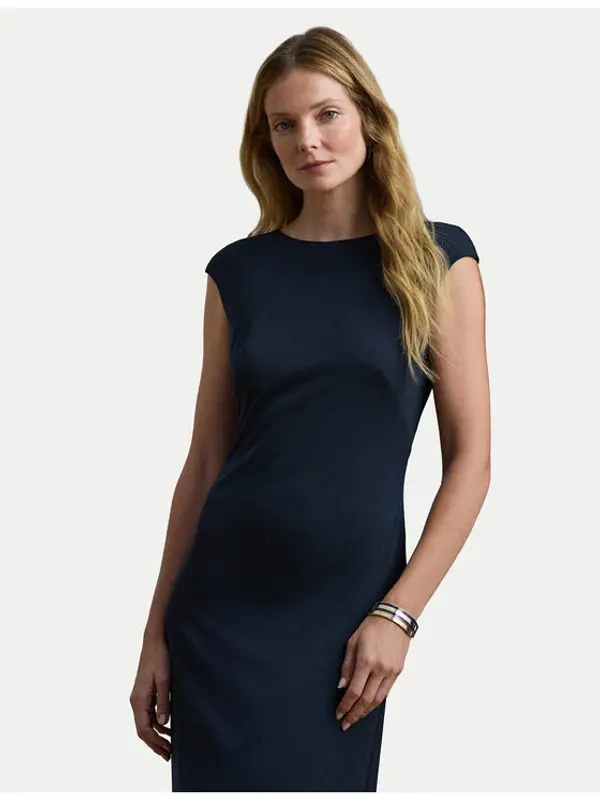 Lauren Ralph Lauren LAUREN RALPH LAUREN Večernja haljina 253957568001 Tamnoplava