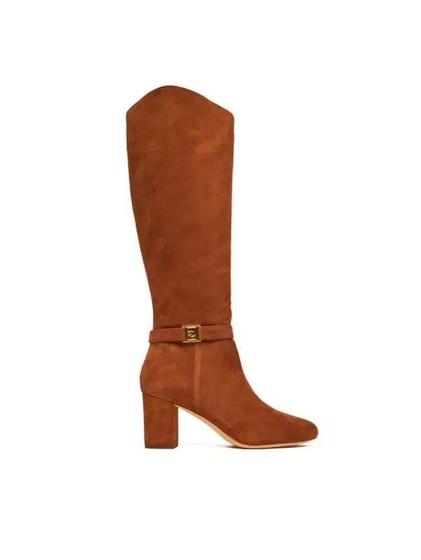 Lauren Ralph Lauren LAUREN RALPH LAUREN Zimske čizme Kellie 802967843002 Smeđa