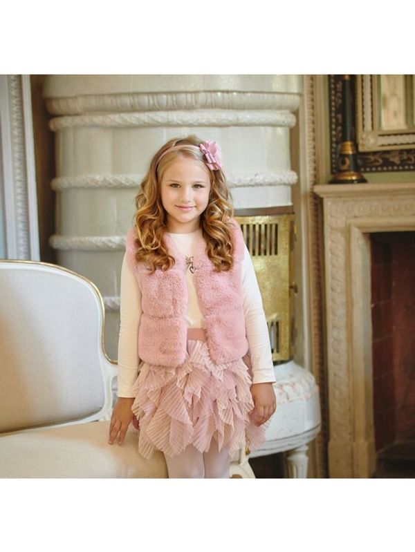 LaVashka LaVashka Suknja Fru Fru 17F-B D Ružičasta Regular Fit