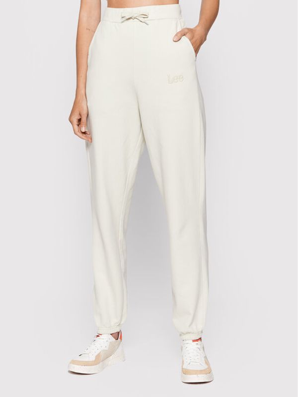 Lee Lee Donji dio trenerke L32MTXTW 112143853 Bež Relaxed Fit