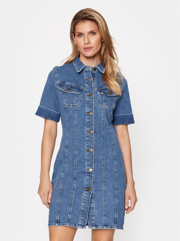 Lee Lee Jeans haljina 112341613 Plava Slim Fit