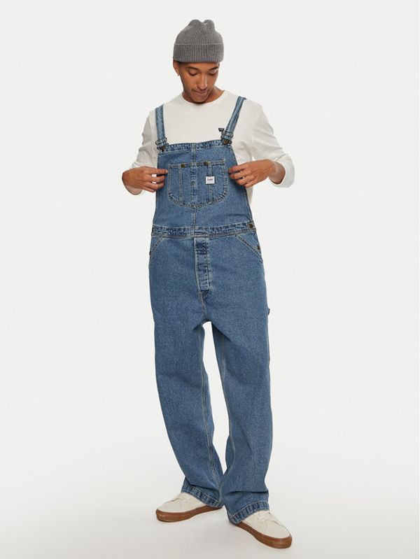 Lee Lee Jeans kombinezon 112358583 Plava Relaxed Fit
