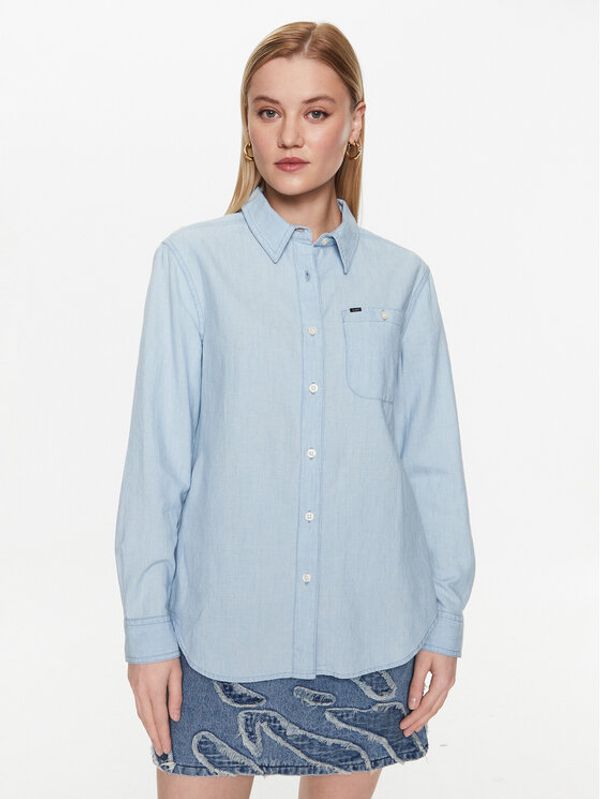 Lee Lee Košulja L47ANQB06 112331351 Svijetloplava Regular Fit