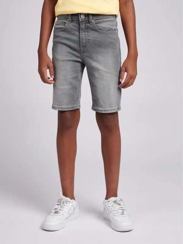 Lee Lee Kratke hlače West 5 Pocket LEE0105 Siva
