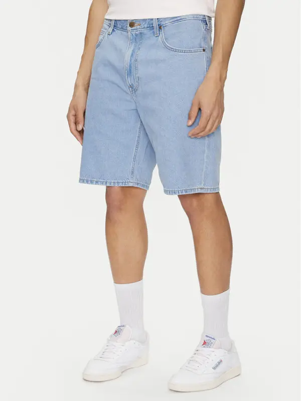 Lee Lee Kratke traperice Asher 112364084 Plava Loose Fit