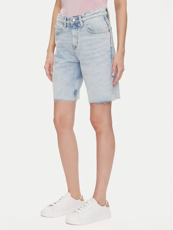 Lee Lee Kratke traperice Rider 112363533 Plava Loose Fit