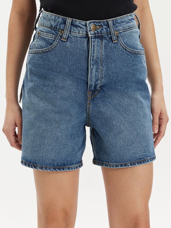 Lee Lee Kratke traperice Stella 112349020 Plava Wide Leg