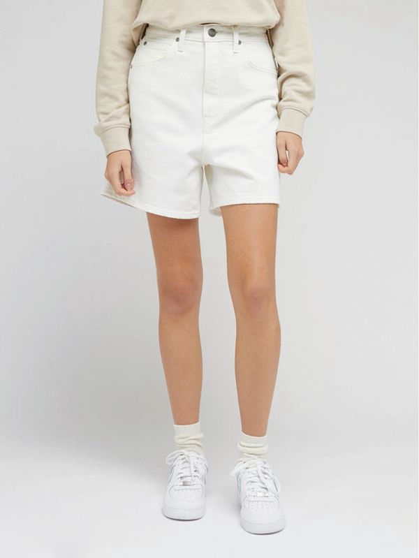 Lee Lee Kratke traperice Stella L37EGVA60 112330595 Écru Regular Fit
