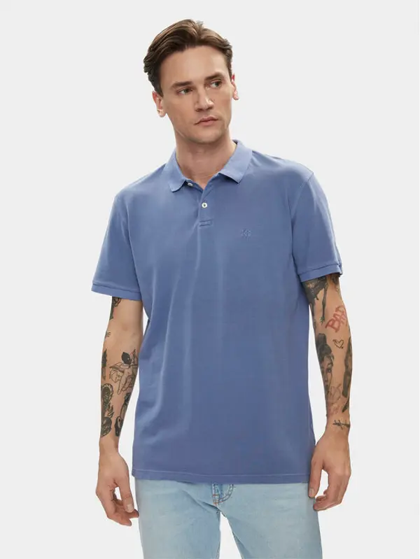 Lee Lee Polo 112349954 Plava Regular Fit