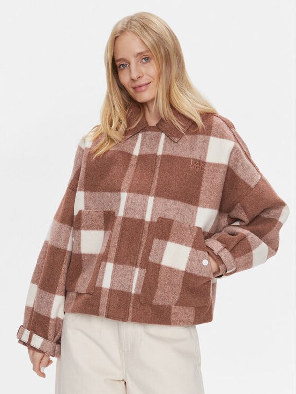 Lee Lee Prijelazna jakna 112341603 Narančasta Relaxed Fit