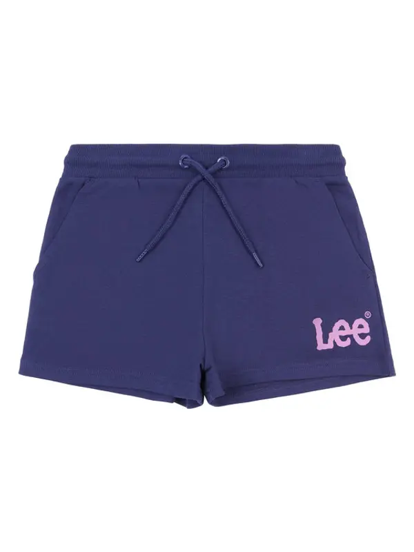 Lee Lee Sportske kratke hlače Wobbly Graphic LEG5092 Plava Regular Fit