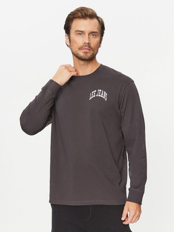 Lee Lee T-shirt 112341730 Crna Relaxed Fit