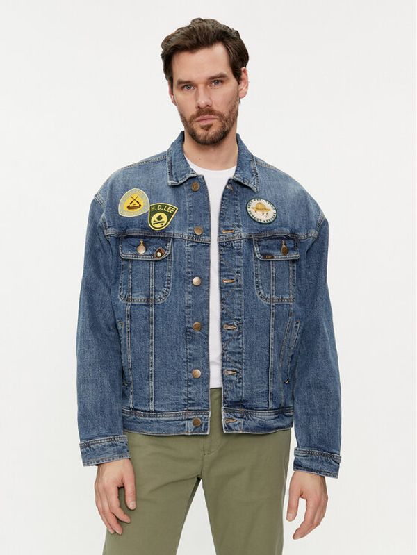 Lee Lee Traper jakna Rider 112350102 Plava Relaxed Fit