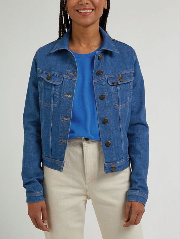 Lee Lee Traper jakna Rider L54MGWB01 112330459 Plava Regular Fit