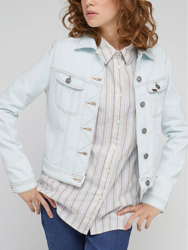 Lee Lee Traper jakna Rider L54MGWB31 112330458 Svijetloplava Regular Fit