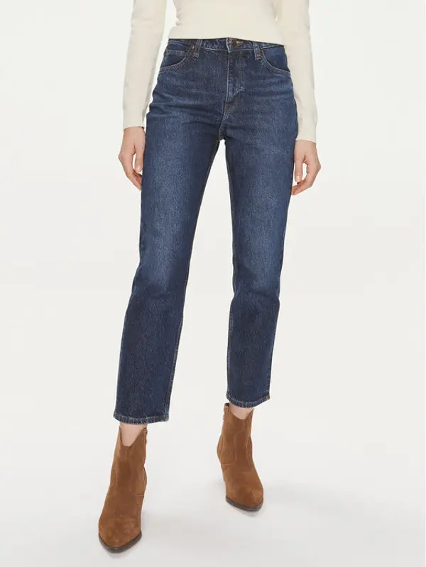 Lee Lee Traperice Carol 112346311 Tamnoplava Straight Fit