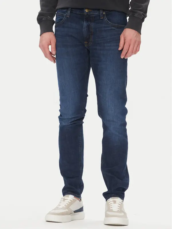 Lee Lee Traperice Luke 112365111 Tamnoplava Super Slim Fit