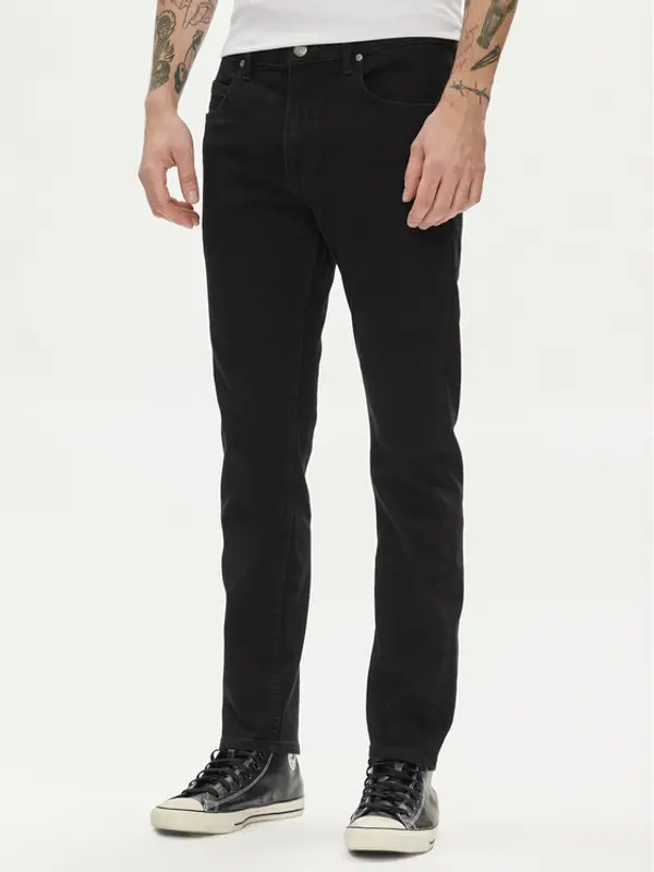 Lee Lee Traperice Rider 112140635 Crna Slim Fit