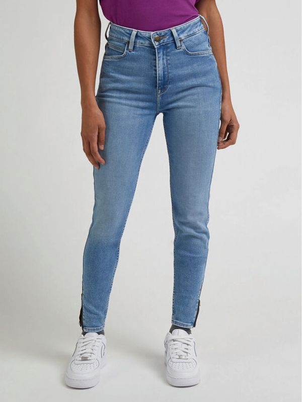 Lee Lee Traperice Scarlett L31BGUB43 112330554 Plava Skinny Fit
