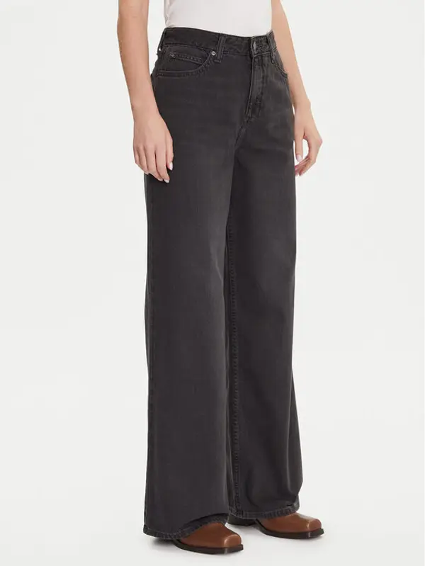 Lee Lee Traperice Stella 112363522 Crna Wide Leg