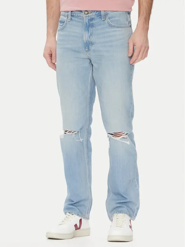 Lee Lee Traperice West 112363966 Plava Straight Fit