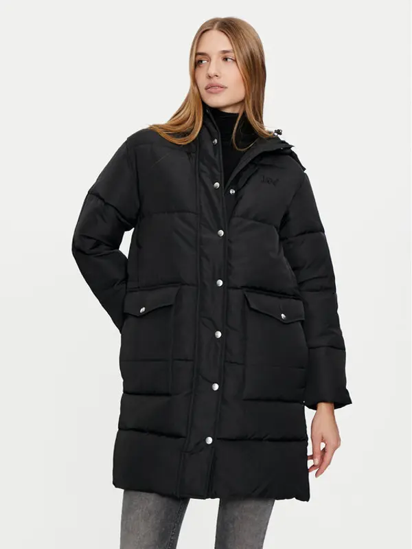 Lee Lee Zimska jakna 112355161 Crna Relaxed Fit