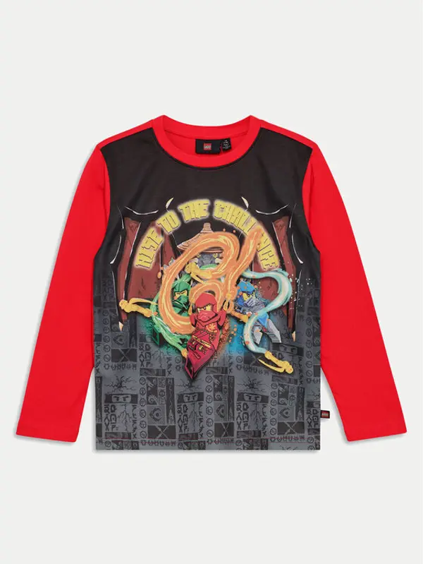 Lego LEGO Majica Taffy 12011403 Crvena Regular Fit