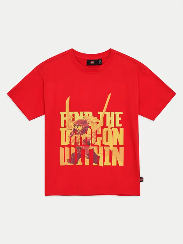Lego LEGO T-shirt Ninjago 12011416 Crvena Regular Fit