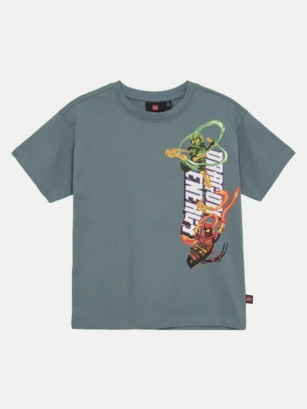 Lego LEGO T-shirt Ninjago 12011428 Zelena Regular Fit