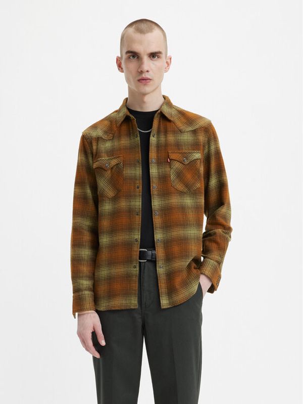Levi's® Levi's® Košulja Barstow Western 85744-0052 Smeđa Standard Fit
